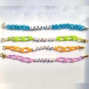 Set of 4 - Taylor Swift Eras Tour Friendship Bracelets - 1989 Edition